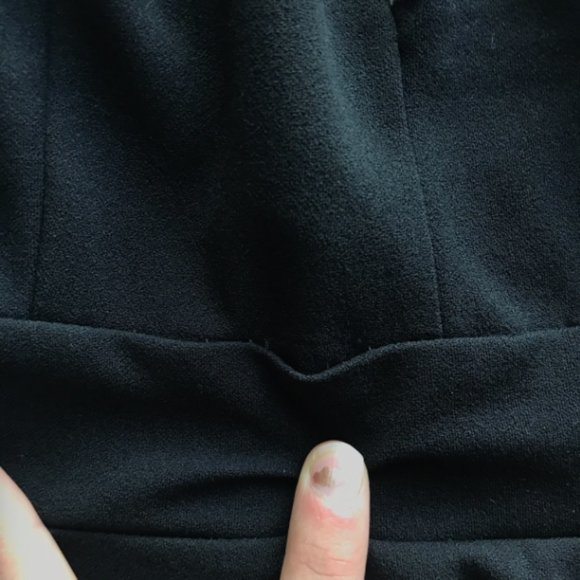 Black high low formal dress - Picture 4 of 4